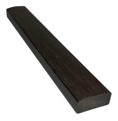 Лавочный брус Ecodecking Некст полнотелый брашированный 70х35 венге купить в Чайковском