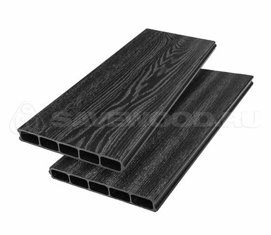 Грядочная доска ДПК 3D Savewood SW Rumex Чёрный купить в Чайковском