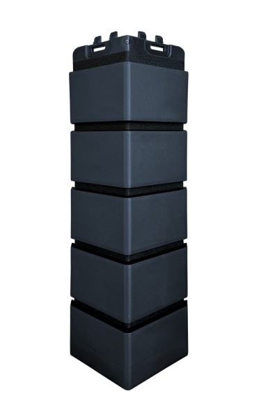 Угол Grand Line клинкерный кирпич ПРЕМИУМ Графит (шов RAL 9005) купить в Чайковском