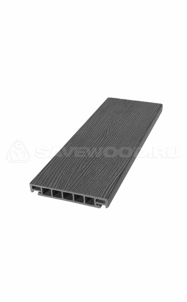 Террасная доска из ДПК SW Salix (S) (R) графит купить в Чайковском