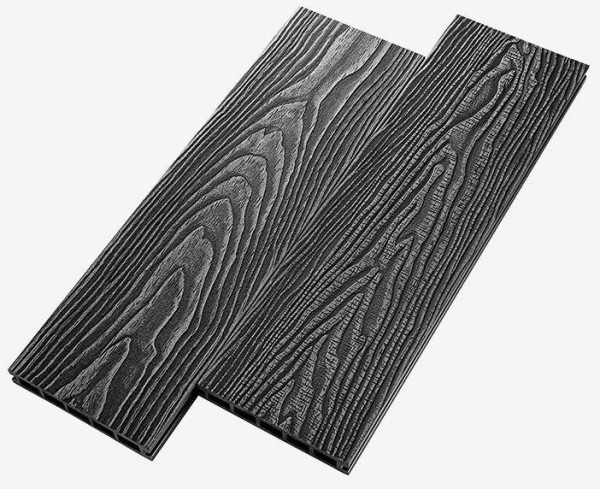 Террасная доска из ДПК RusDecking Unodeck Vintage - Графит купить в Чайковском
