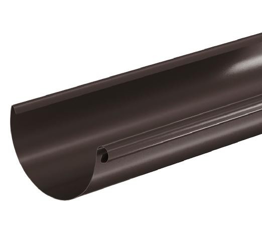 Водосток Aquasistem, система 125x90 - Водосточный желоб 3.00м RR 32 Тёмно Коричневый купить в Чайковском