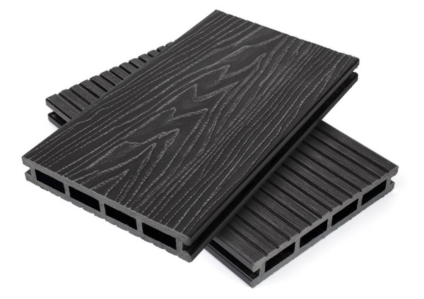 Террасная доская ДПК NanoWood Nature 3D пустотелая Графит купить в Чайковском