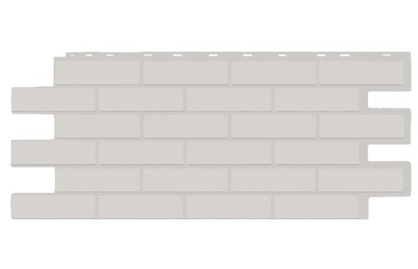 Фасадная панель T-Siding Кирпич Модерн Эко Уайт купить в Чайковском