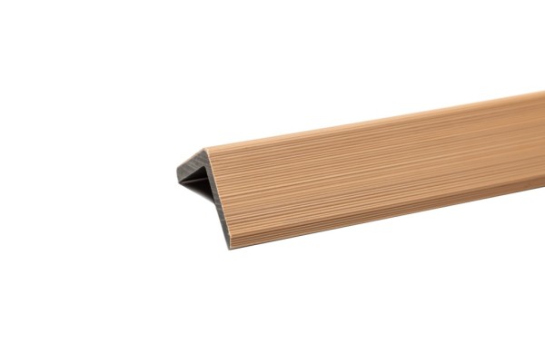 Уголок торцевой Ecodecking Скай коэкструзия 45х45х3000 Бук купить в Чайковском